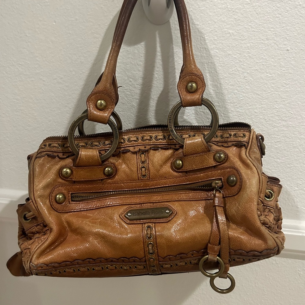 Isabella Fiore genuine leather handbag - Picture 6 of 8